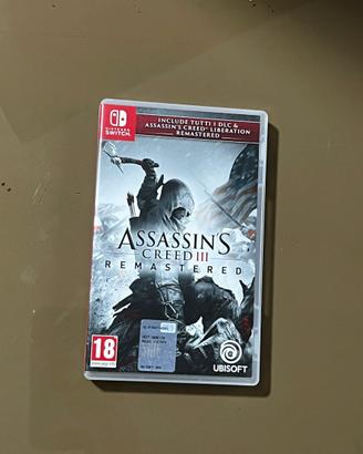 Assassins Creed III per nintendo switch 