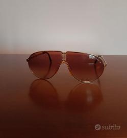 Occhiali da sole pieghevoli vintage Porsche Carrer