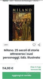 Libro Milano venticinque secoli di storia attraver