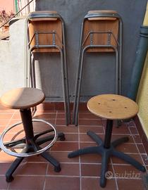 Sgabello industriale