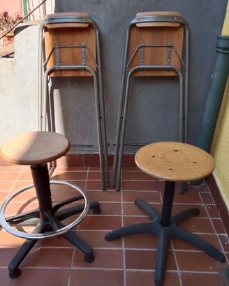 Sgabello industriale