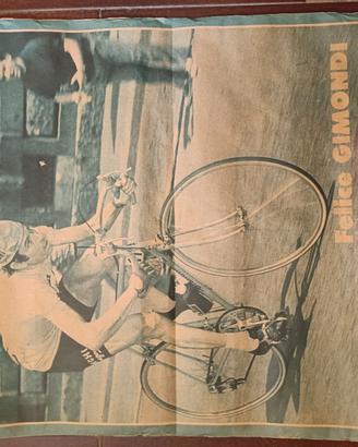 FELICE GIMONDI – Poster Rivista Stadio 1976