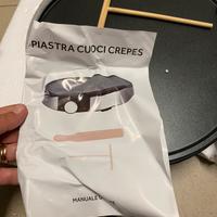 Crepiera elettrica nutella