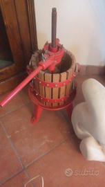 torchio meccanico a cricco