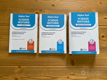 Kit Completo Alpha Test Scienze Motorie Nuovo