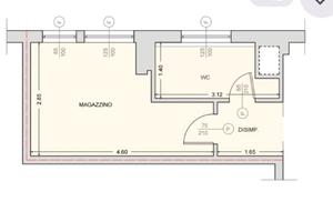 Locale 3 finestre più bagno