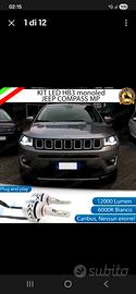 Kit Lampadine Full Led Jeep Compass