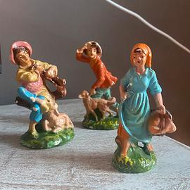 Statuine presepe in terracotta