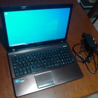Notebook Asus 15" Intel Core i5 4gb 500gb w10 pro