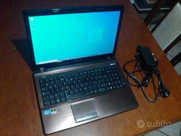 Notebook Asus 15" Intel Core i5 4gb 500gb w10 pro