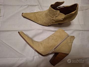 stivaletti camoscio 37