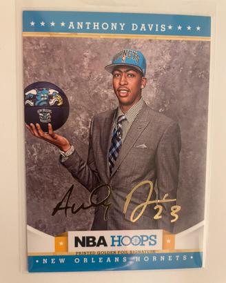 Nba Anthony Davis Hoops 2012/13 Signature Rookie