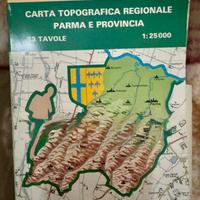 Carta topografica Emilia Romagna