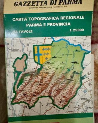 Carta topografica Emilia Romagna