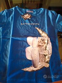 maglietta Gattinventa 2-4 an ni