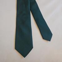 cravatta in seta verde