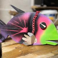 Pesce in legno