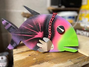 Pesce in legno