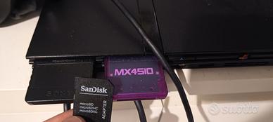 PS2 Slim con Memory MX4SIO