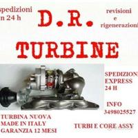 Turbina completa NUOVA COMPLETA collettore rinforz