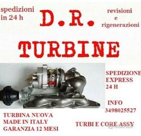 Turbina completa NUOVA COMPLETA collettore rinforz