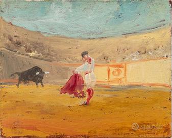 Quadro - Corrida spagnola Matador e Toro