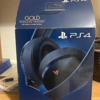 Cuffie Wireless Gold Headset - 500M Limited Editio