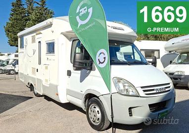 CAMPER MOBILVETTA IVECO SEMINTEGRALE GARAGE CLIMAT