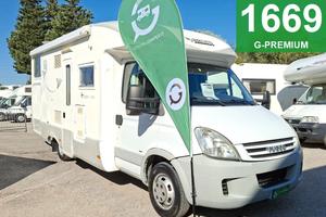 CAMPER MOBILVETTA IVECO SEMINTEGRALE GARAGE CLIMAT