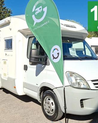 CAMPER MOBILVETTA IVECO SEMINTEGRALE GARAGE CLIMAT