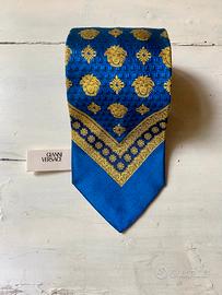 Gianni Versace cravatta vintage 100% seta