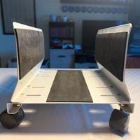 Porta computer in metallo