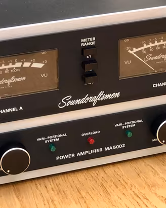 Soundcraftsmen MA 5002 Amplificatore Finale BOLIDE