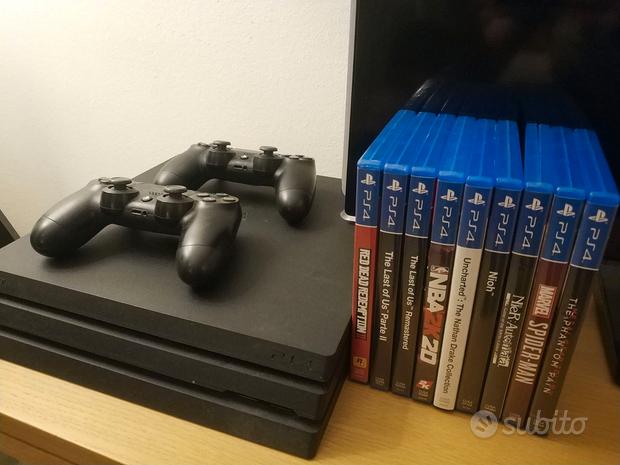ps4 Pro 1 Tb + 9 giochi