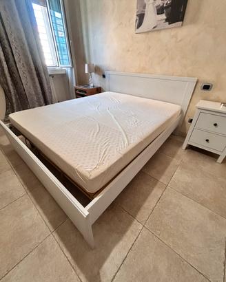 struttura letto+materasso+doghe reclinabili