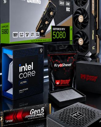 PC Gaming workstation core ultra 9 - RTX 5080 top
