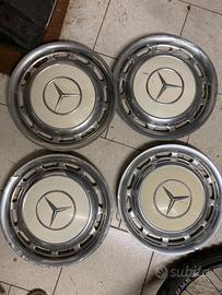 Set 4 copricerchi Mercedes d'epoca