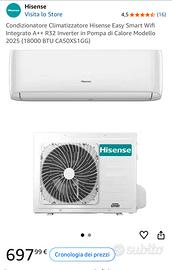 Hisense Easy Smart 18000 btu