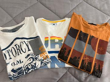 3 magliette 11/12 anni