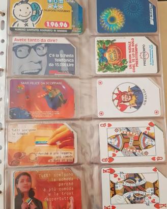 Schede telefoniche da collezione 