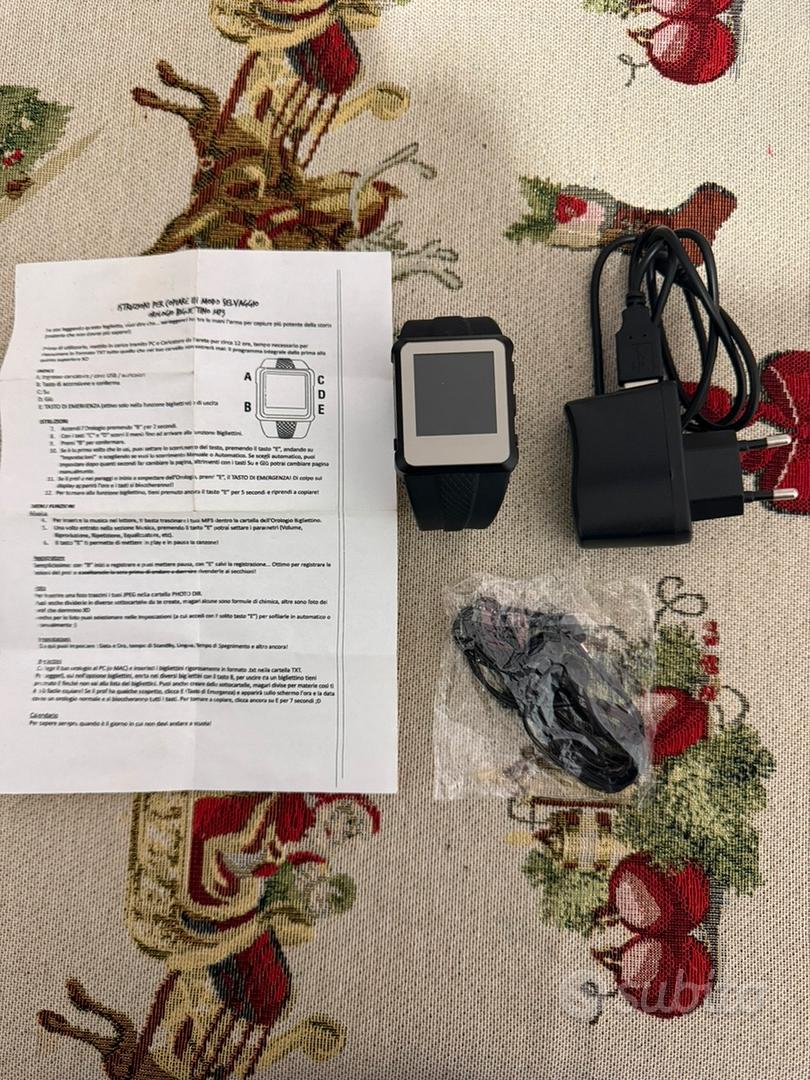 Orologio Smartwach bigliettino ScuolaZoo Informatica In vendita