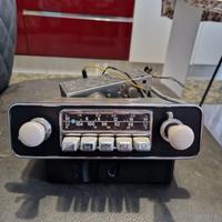 Autoradio epoca blaupunk FM tasti avorio presa aux