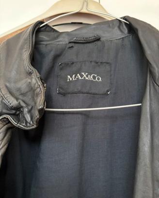 Giacca pelle biker max e co