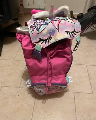 Seven SJ Unicorno zaino bambina con carrello