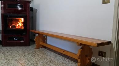 Panca in legno massello