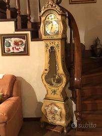 Elegante Orologio a Pendolo da Terra Veneziano