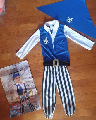 Costume carnevale Pirati 3 anni