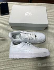 Nike Air Force 1 07 Low-Top, Bianco/36