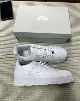 Nike Air Force 1 07 Low-Top, Bianco/36