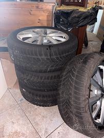 4 Cerchi originali AUDI 17 + PNEUMATICI 225/50 R17